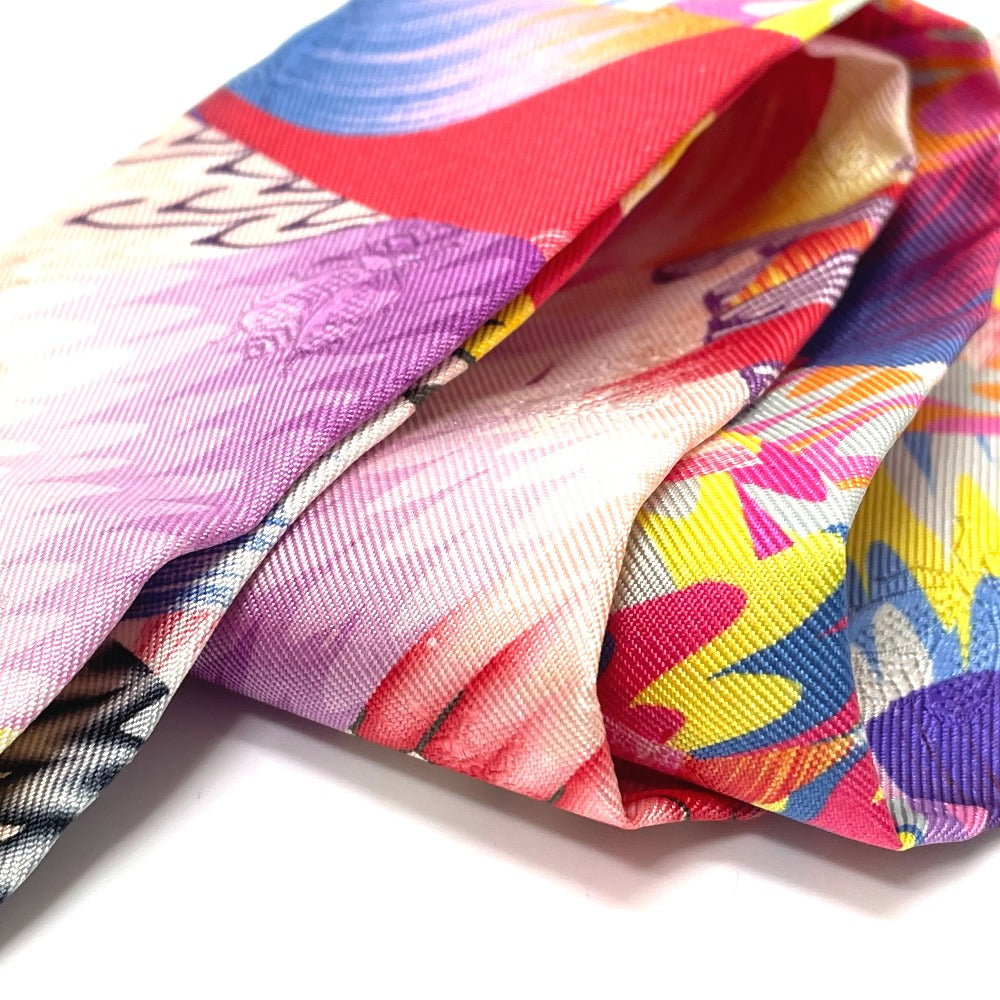 HERMES scarf 100% silk multicolor 2022 limited model Kyoto Marble Women Used Authentic