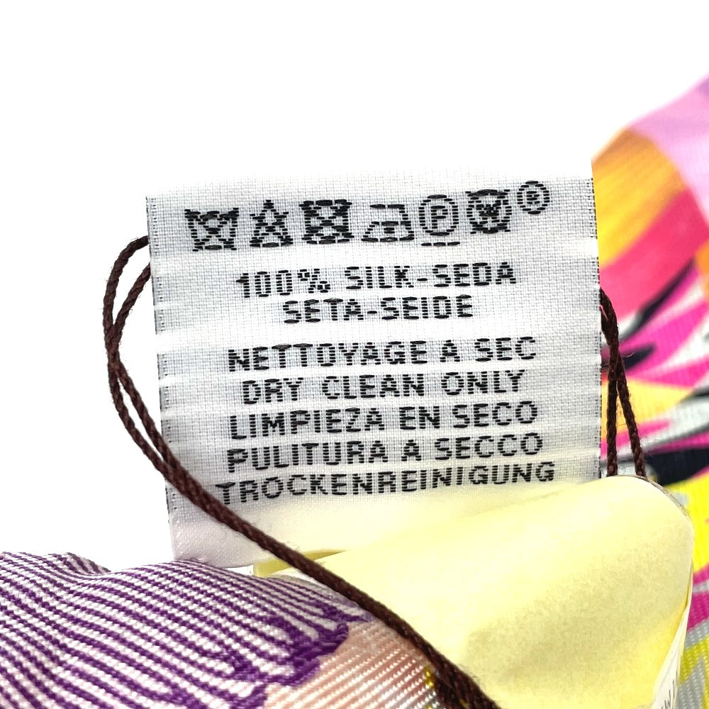 HERMES scarf 100% silk multicolor 2022 limited model Kyoto Marble Women Used Authentic