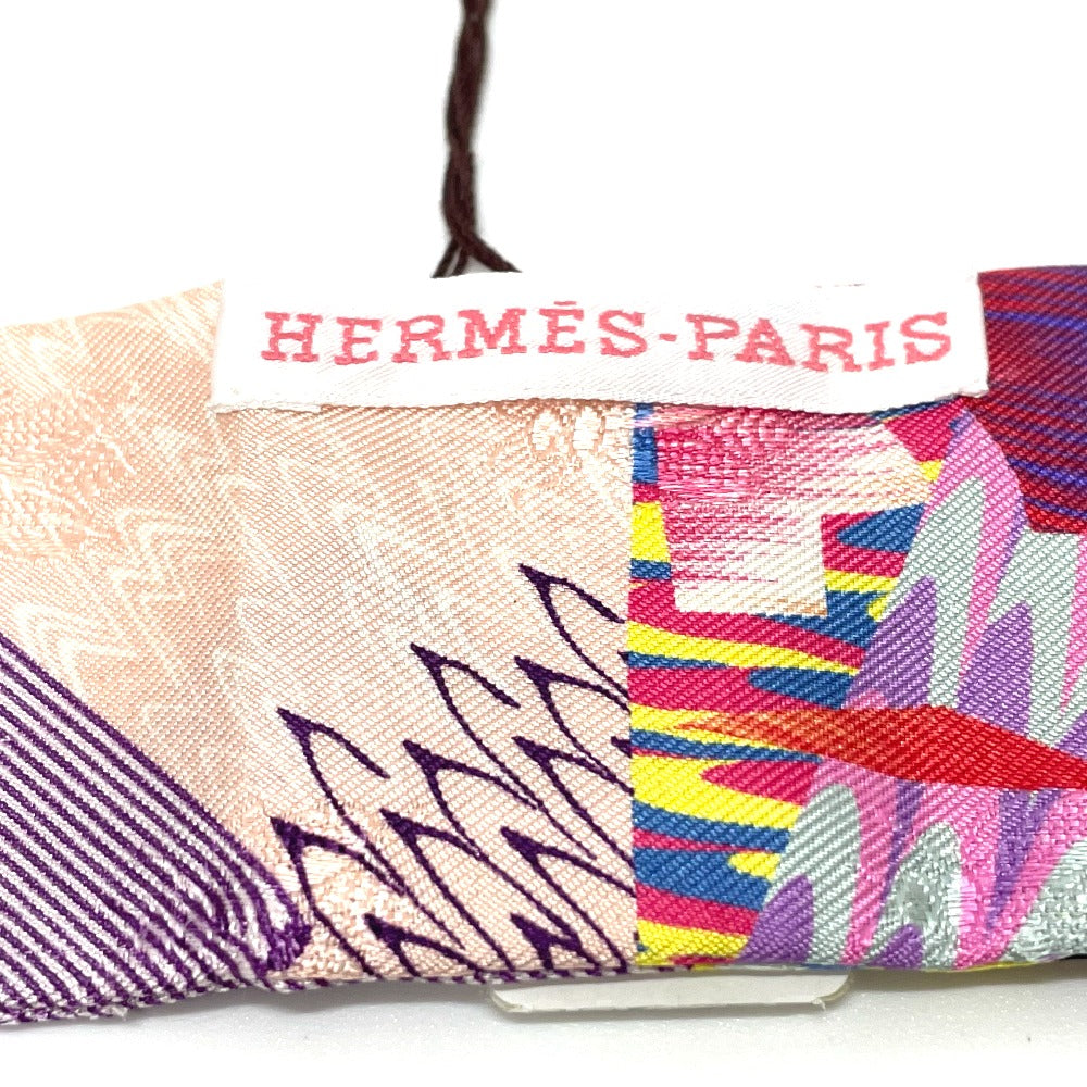 HERMES scarf 100% silk multicolor 2022 limited model Kyoto Marble Women Used Authentic