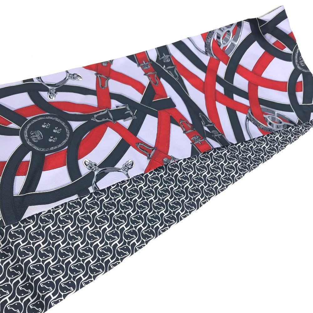 HERMES scarf silk blue Maxi Twilly Twilly