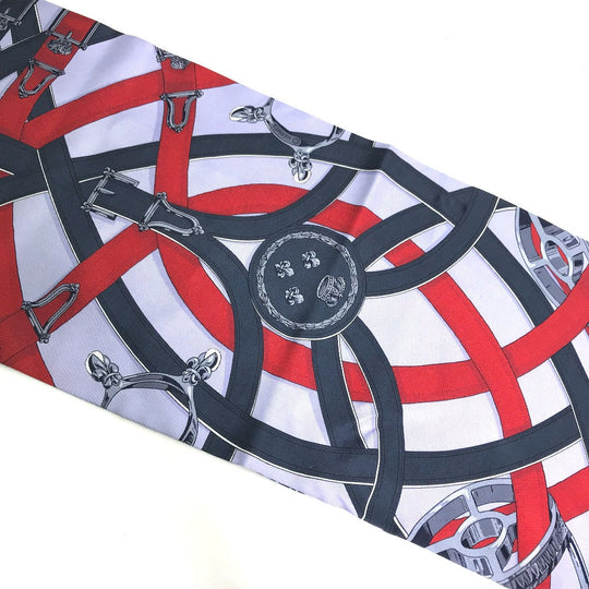 HERMES scarf silk blue Maxi Twilly Twilly
