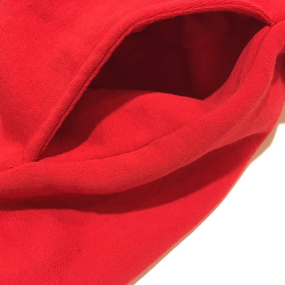 Supreme Hoodie cotton Red pullover Hoodie mens ‚l Used Authentic