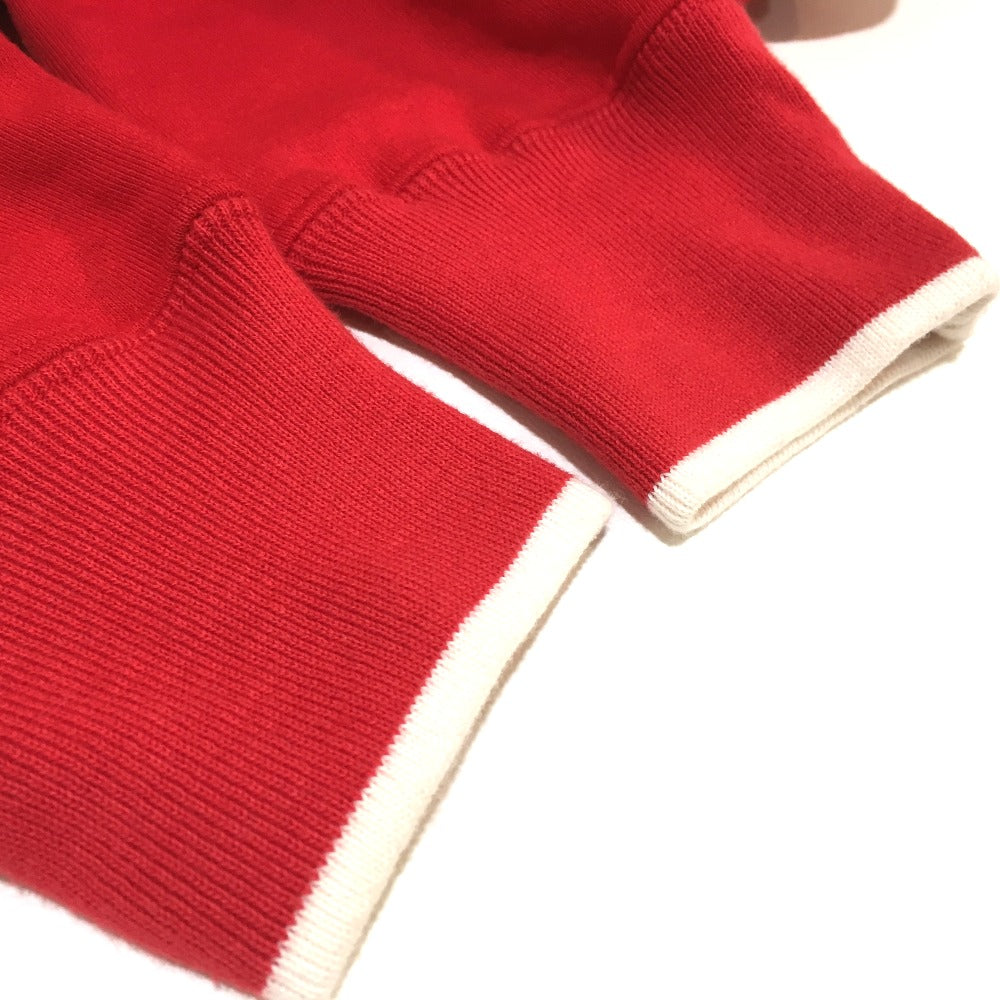 Supreme Hoodie cotton Red pullover Hoodie mens ‚l Used Authentic