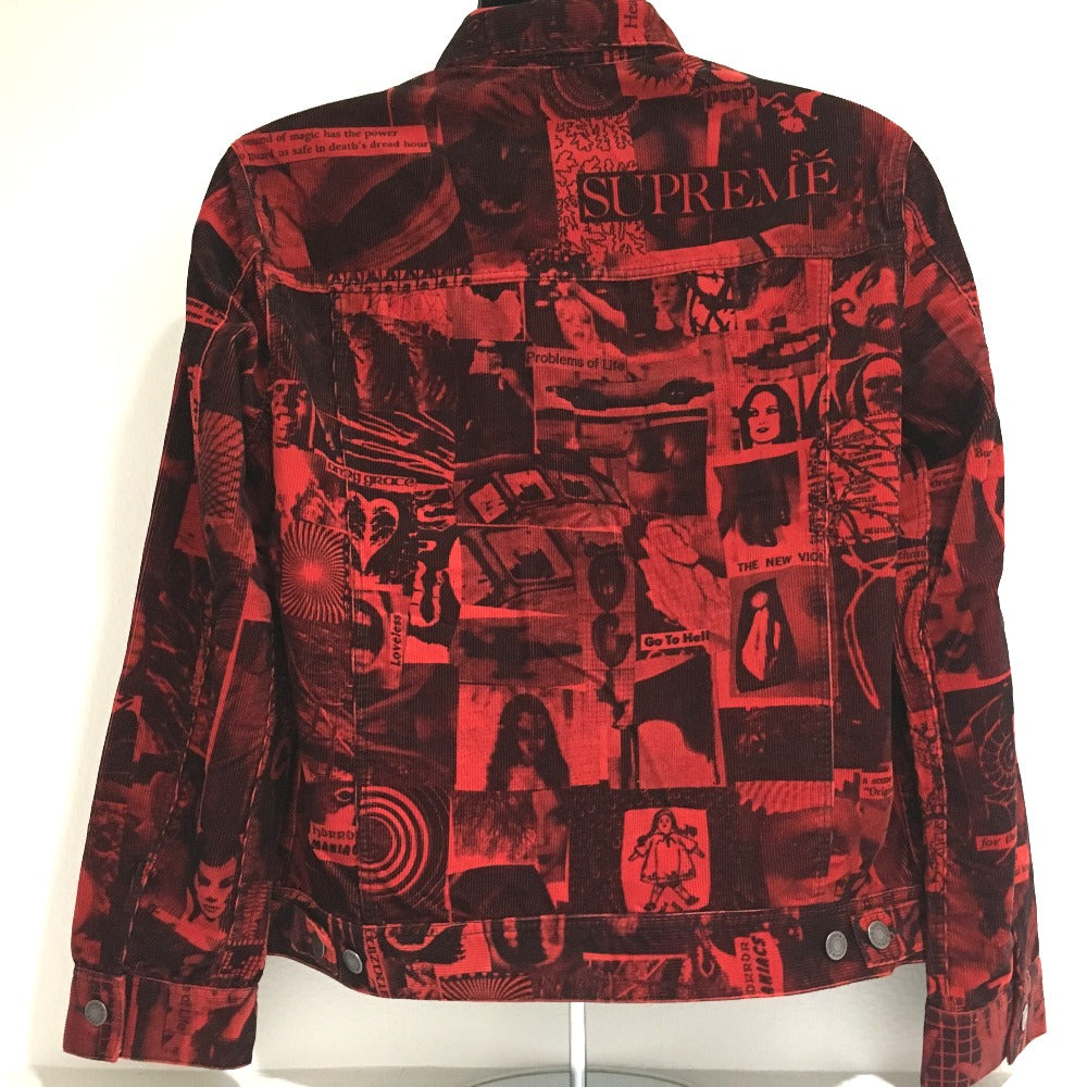 Supreme Jacket cotton Red type Tracker jacket apparel Corduroy Women S Used Authentic