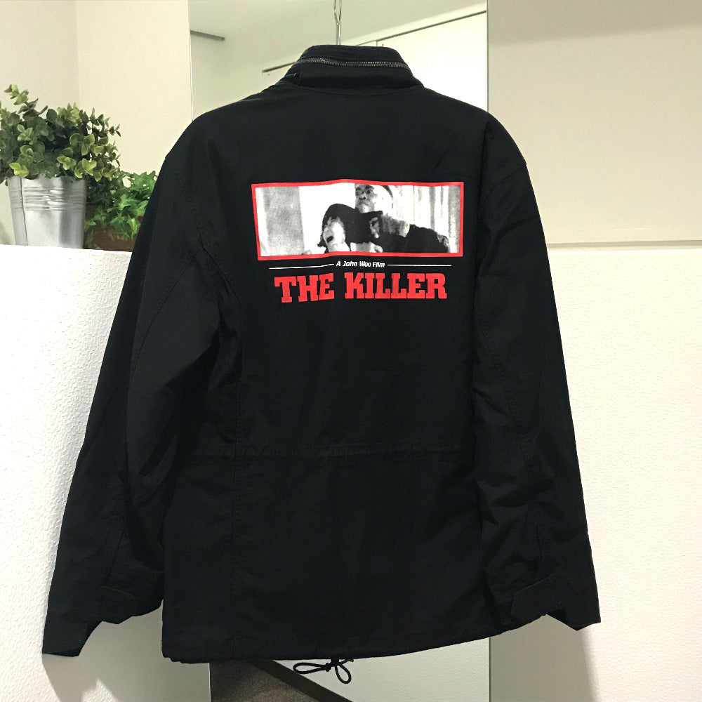 Supreme Military jacket cotton black The Killer M 65 Jacket mens ‚l Used Authentic