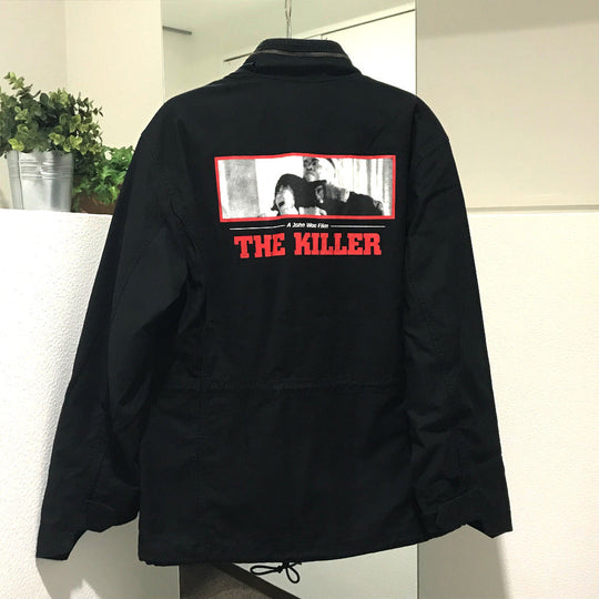 Supreme Military jacket cotton black The Killer M 65 Jacket mens ‚l Used Authentic