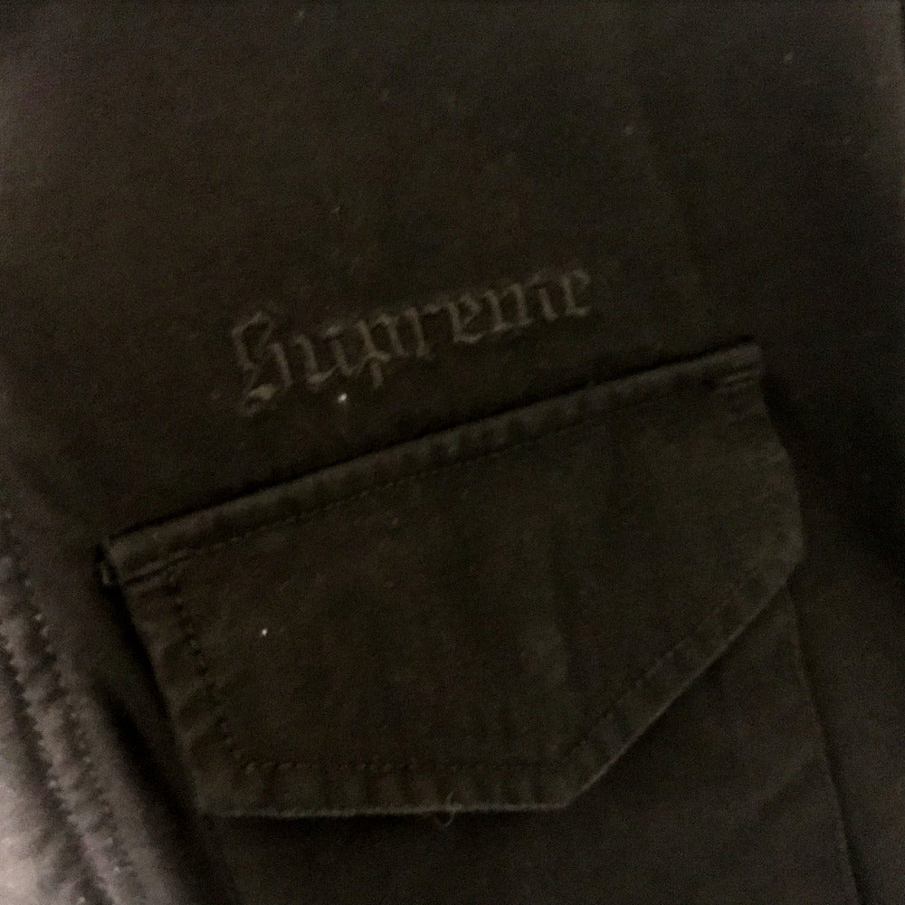 Supreme Military jacket cotton black The Killer M 65 Jacket mens ‚l Used Authentic