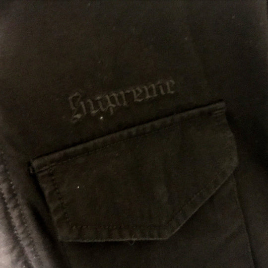 Supreme Military jacket cotton black The Killer M 65 Jacket mens ‚l Used Authentic