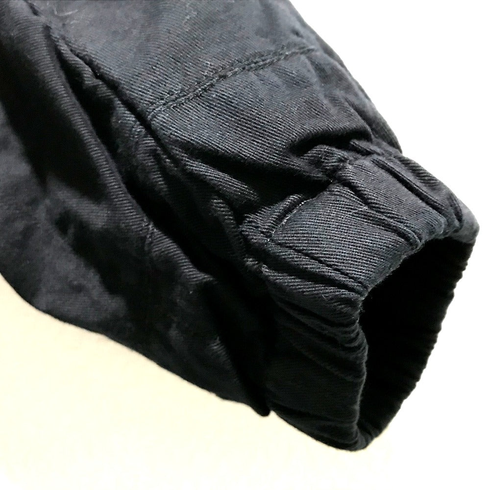 Supreme Jacket cotton black 19Stainless Steel Patchwork Harrington Jacket Jacket mens M Used Authentic