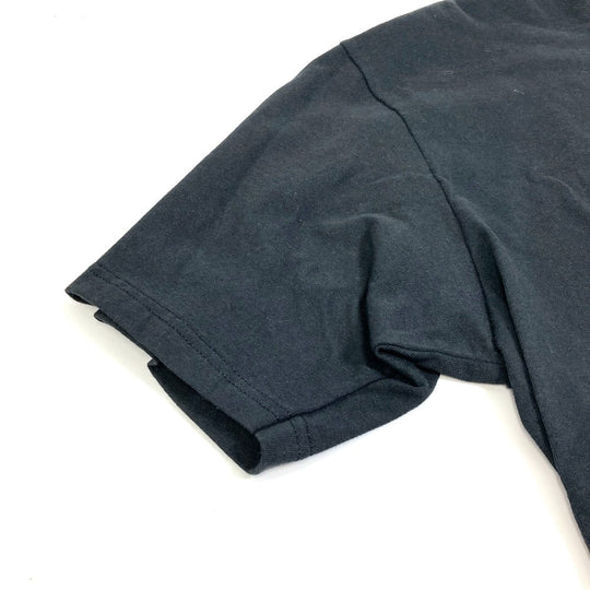 Supreme Short sleeve T-shirt cotton black Burberry check box logo mens XXL Used Authentic