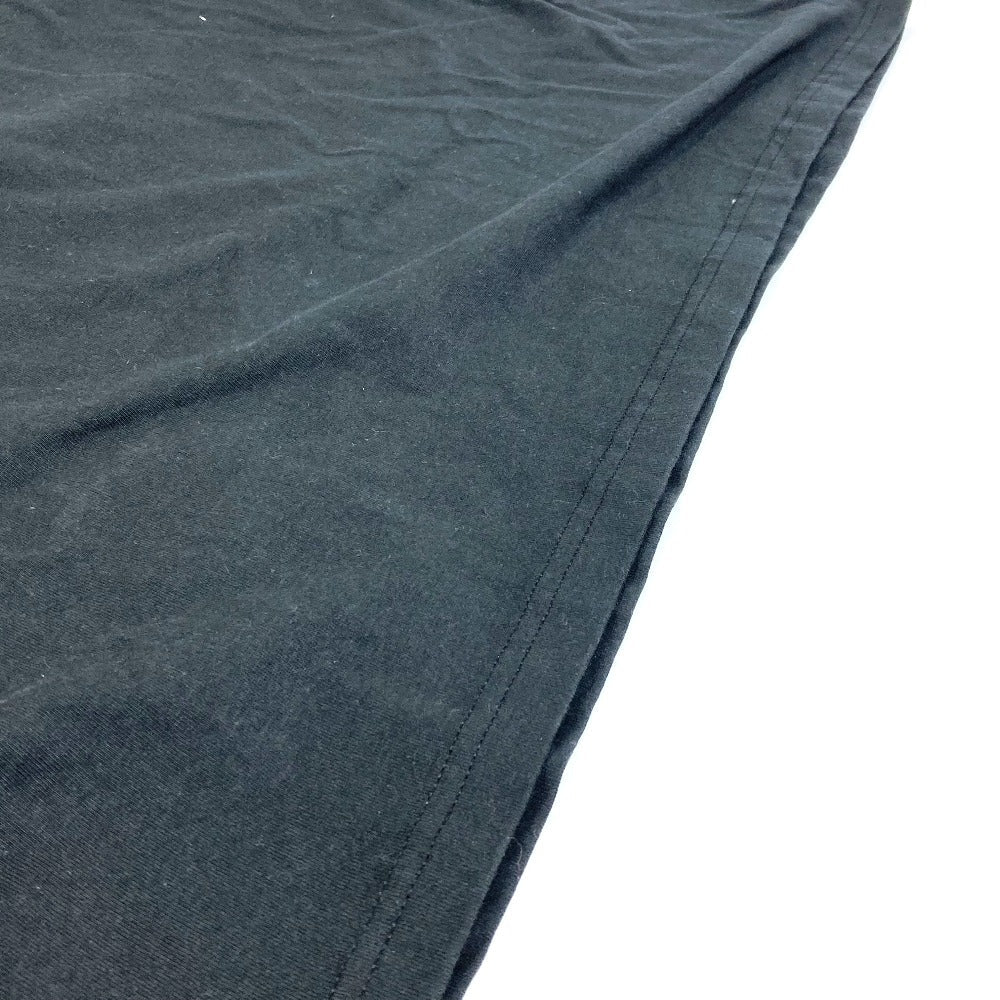Supreme Short sleeve T-shirt cotton black Burberry check box logo mens XXL Used Authentic