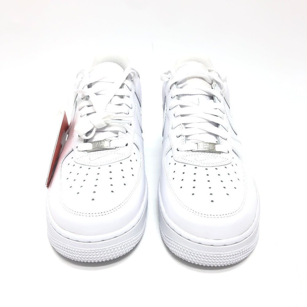Supreme sneakers CU9225-100 leather white Supreme x Nike Air Force 1 28cm