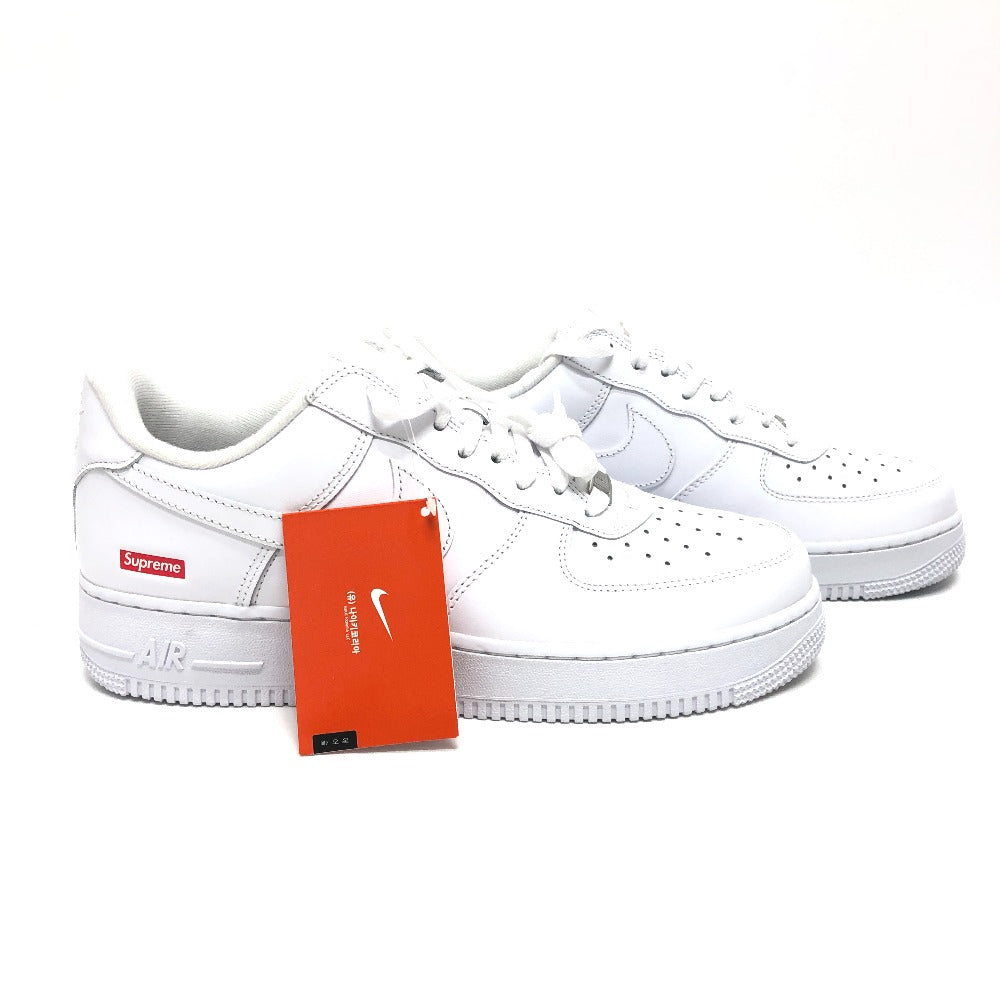 Supreme sneakers CU9225-100 leather white Supreme x Nike Air Force 1 28cm