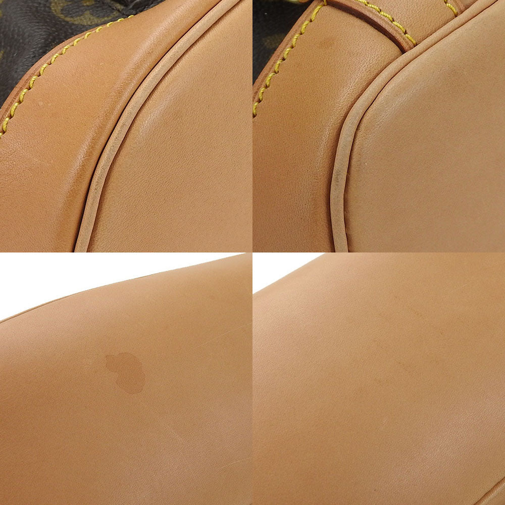LOUIS VUITTON Backpack M51136 Monogram Brown MontsourisMM Women Used Authentic