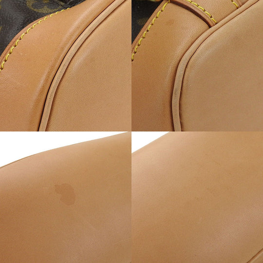 LOUIS VUITTON Backpack M51136 Monogram Brown MontsourisMM Women Used Authentic