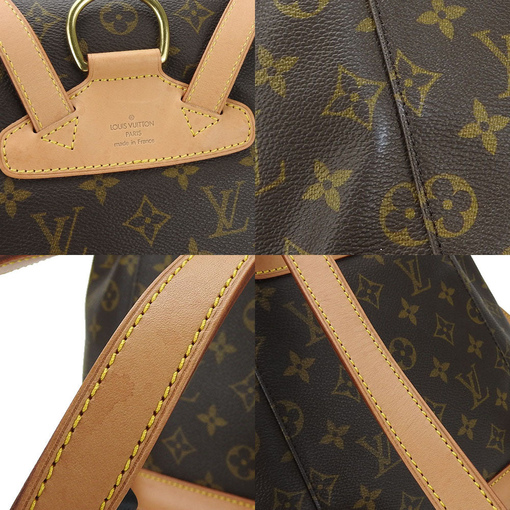 LOUIS VUITTON Backpack M51136 Monogram Brown MontsourisMM Women Used Authentic