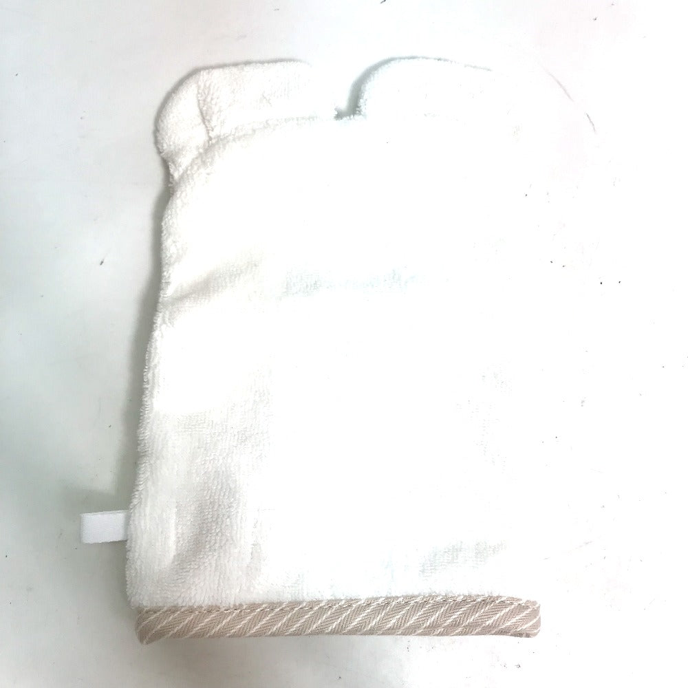 HERMES towel cotton white baby baby Koala washcloth pass-through body mittens Kids Used Authentic