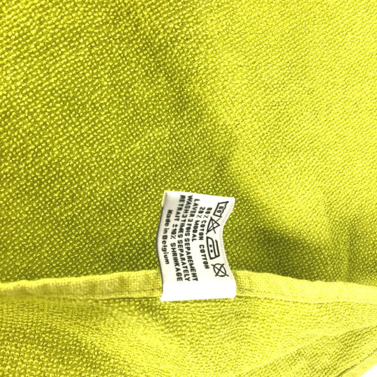 HERMES towel cotton green Bath towel Interior Throw Blanket Sailing Women Used Authentic