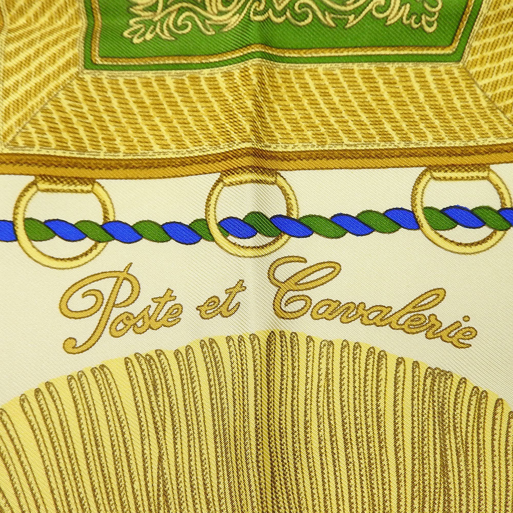 HERMES scarf silk multicolor Carre90 Women Used Authentic