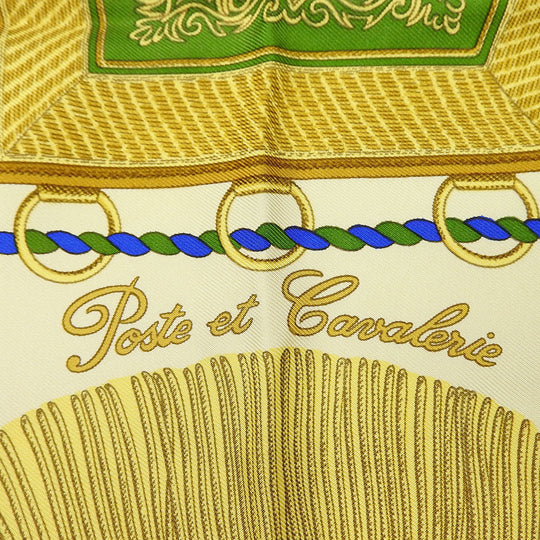 HERMES scarf silk multicolor Carre90 Women Used Authentic