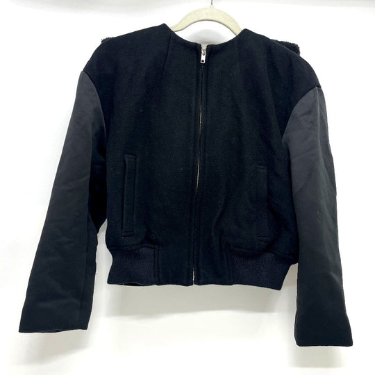 G.V.G.V. Jacket wool black outer Women 34 Used Authentic