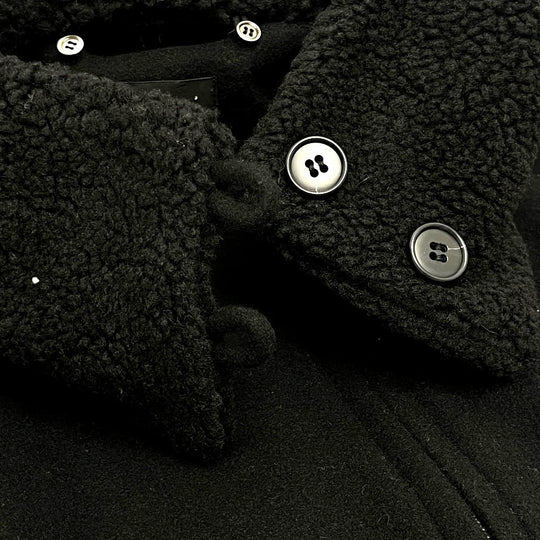 G.V.G.V. Jacket wool black outer Women 34 Used Authentic