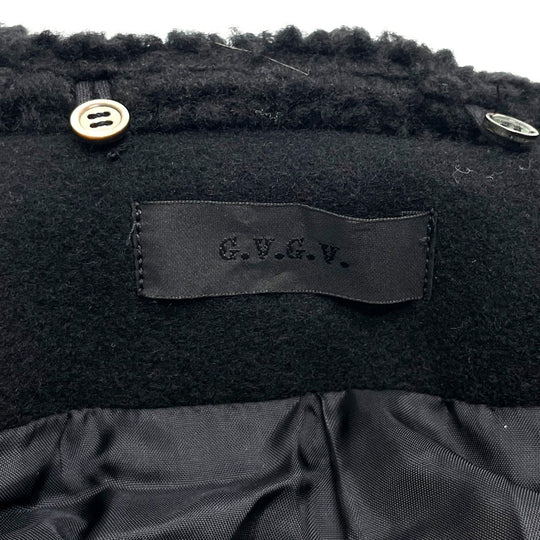 G.V.G.V. Jacket wool black outer Women 34 Used Authentic