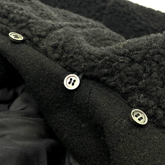 G.V.G.V. Jacket wool black outer Women 34 Used Authentic