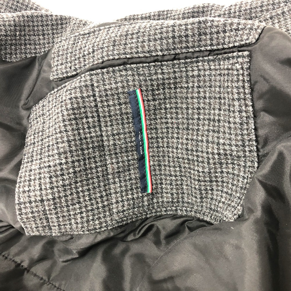 Herno trench coat cotton black Stainless color Women 46 Used Authentic