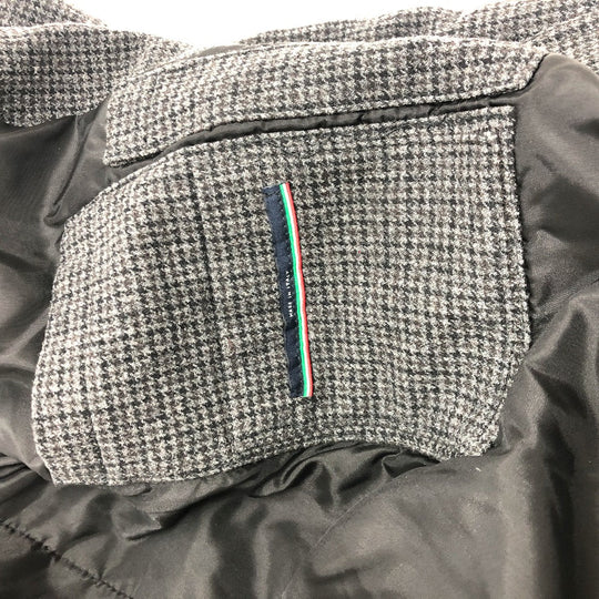 Herno trench coat cotton black Stainless color Women 46 Used Authentic