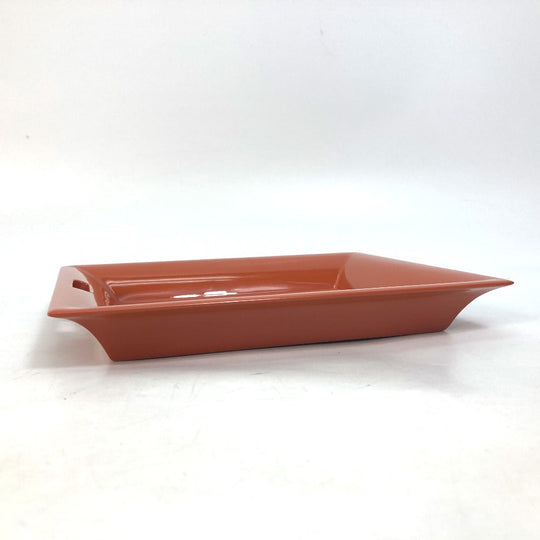 HERMES hair accessory lacquer Orange tray Vidposh tray Women Used Authentic