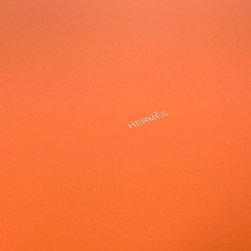 HERMES hair accessory lacquer Orange tray Vidposh tray Women Used Authentic