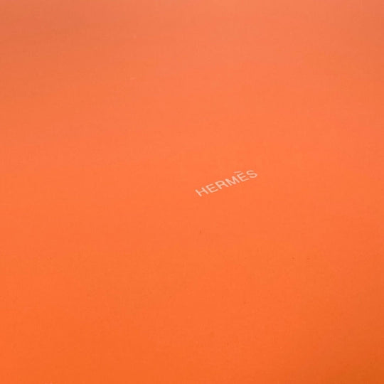 HERMES hair accessory lacquer Orange tray Vidposh tray Women Used Authentic