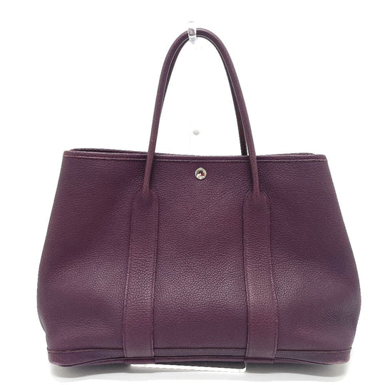 HERMES Tote Bag Negonda Purple type Garden party PM