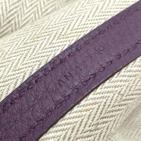 HERMES Tote Bag Negonda Purple type Garden party PM