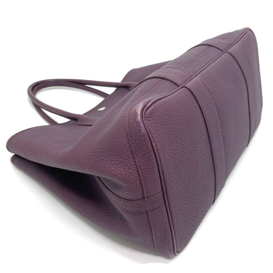 HERMES Tote Bag Negonda Purple type Garden party PM