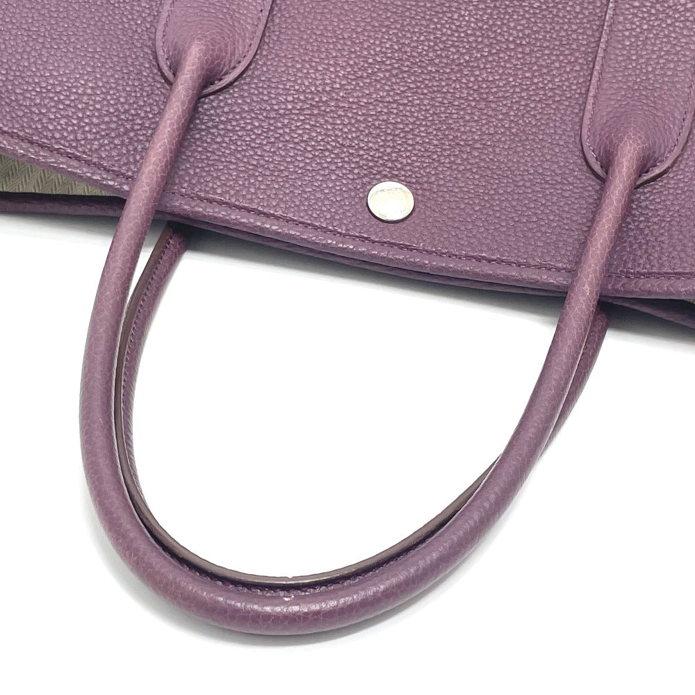 HERMES Tote Bag Negonda Purple type Garden party PM