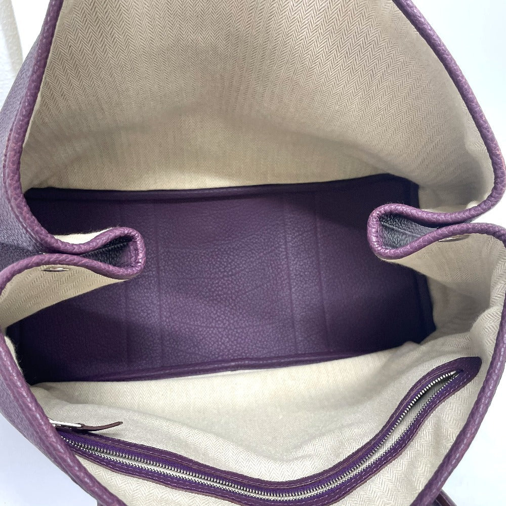 HERMES Tote Bag Negonda Purple type Garden party PM