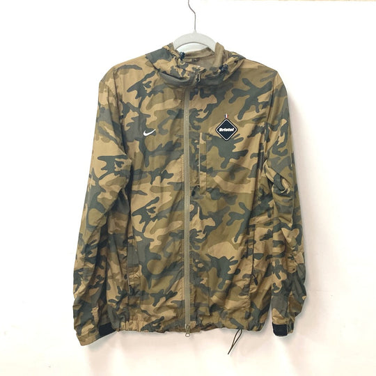 F.C.R.B. Jacket polyester Brown NIKE Nike collaboration Camouflage camouflage mens S Used Authentic