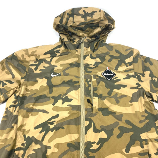 F.C.R.B. Jacket polyester Brown NIKE Nike collaboration Camouflage camouflage mens S Used Authentic