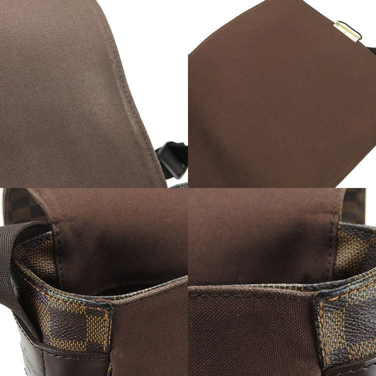 LOUIS VUITTON Shoulder Bag N45258 Damier Brown Bastille unisex(Unisex) Used Authentic