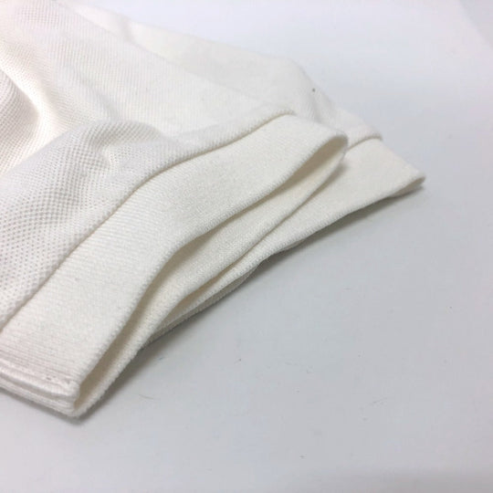 A BATHING APE Short sleeve polo shirt cotton white BAPE Milo x Kitty mens S Used Authentic