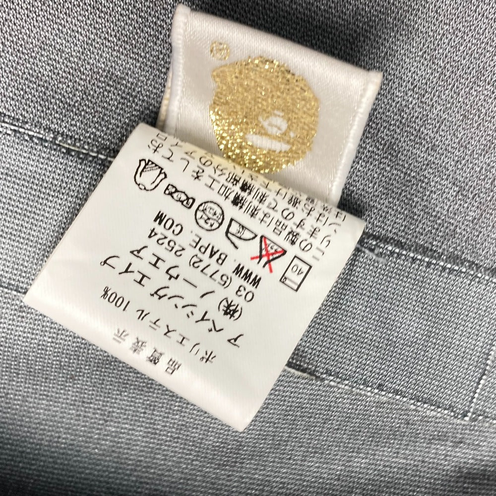 A BATHING APE Jacket polyester black GORE-TEX GORE-TEX military outerwear mens XS Used Authentic