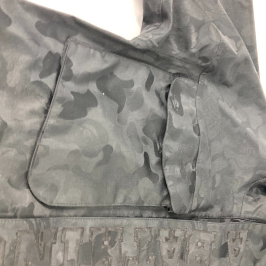 A BATHING APE Jacket polyester black GORE-TEX GORE-TEX military outerwear mens XS Used Authentic