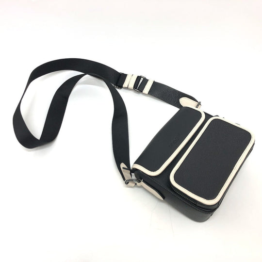 COACH Shoulder Bag K2361 leather black COACH Sullivan Women Used Authentic