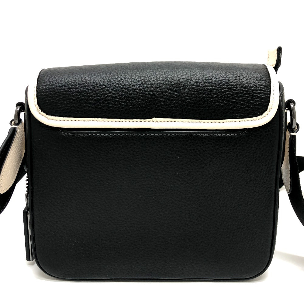 COACH Shoulder Bag K2361 leather black COACH Sullivan Women Used Authentic