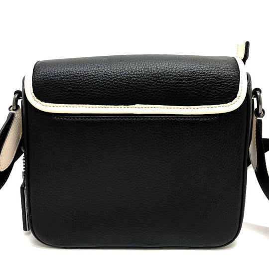 COACH Shoulder Bag K2361 leather black COACH Sullivan Women Used Authentic