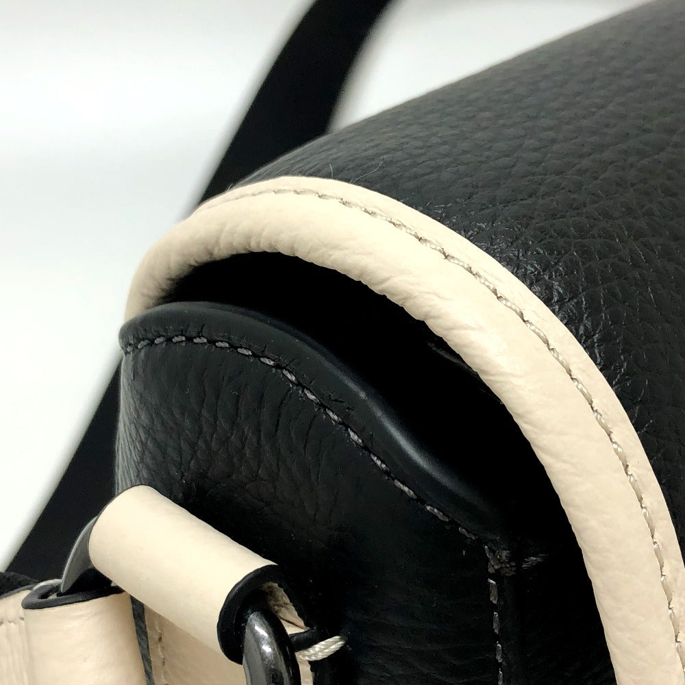 COACH Shoulder Bag K2361 leather black COACH Sullivan Women Used Authentic