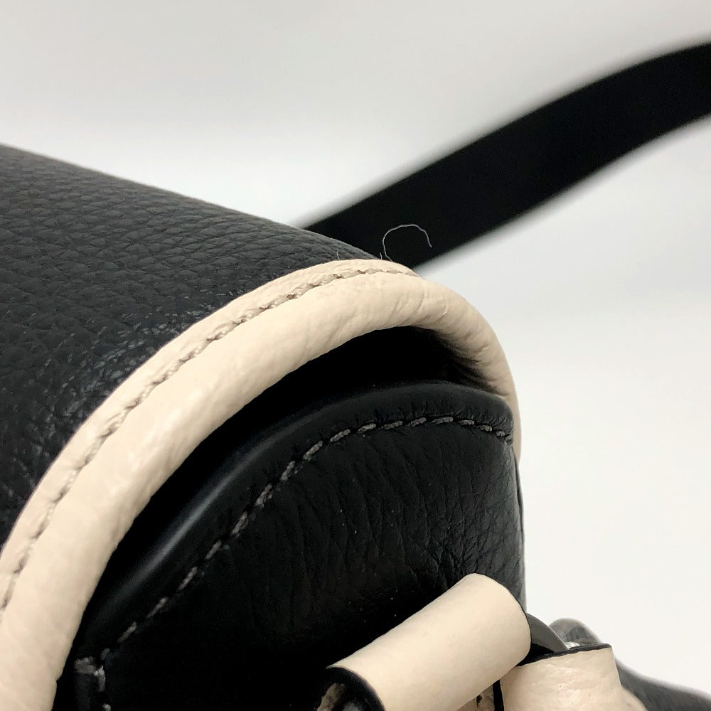 COACH Shoulder Bag K2361 leather black COACH Sullivan Women Used Authentic