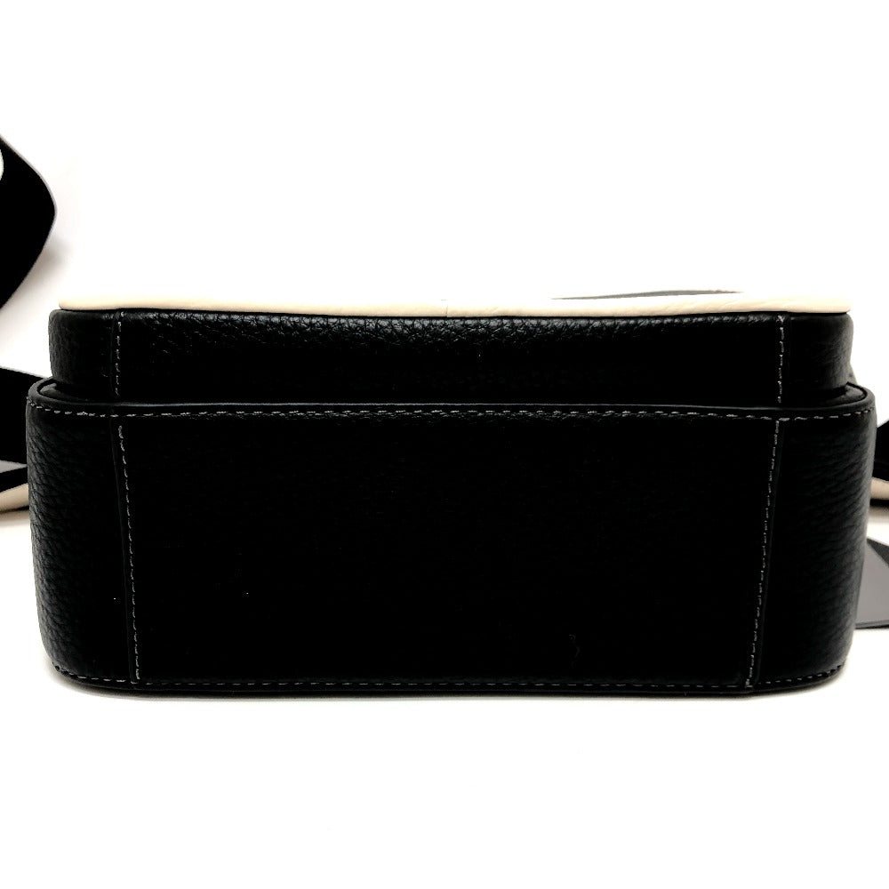 COACH Shoulder Bag K2361 leather black COACH Sullivan Women Used Authentic